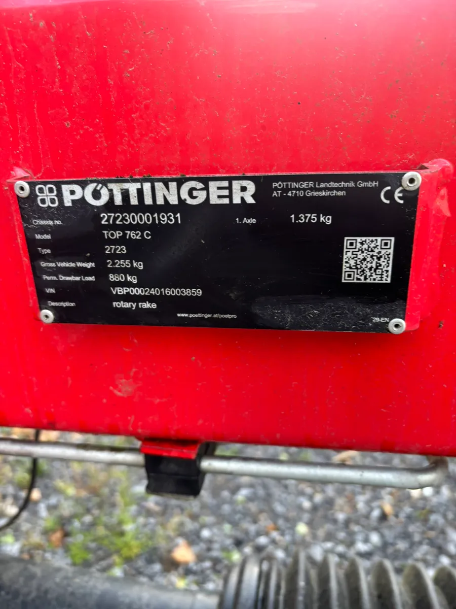 POTTINGER TOP 762C RAKE - Image 4
