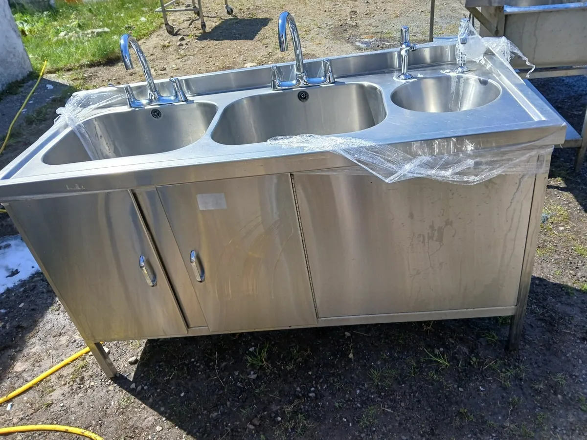 Stainless steel sink unit /new..delivered - Image 4
