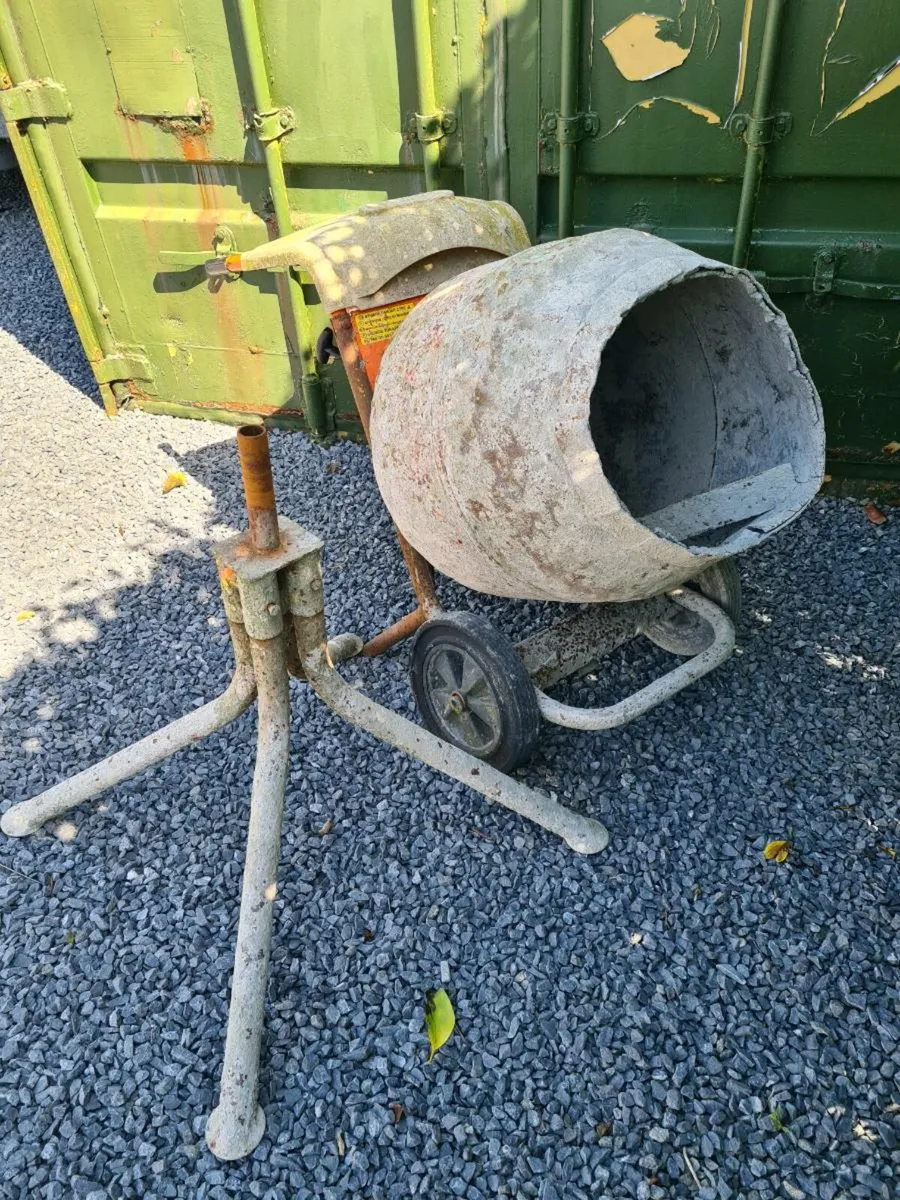 ##Belle Cement Mixer Honda Engine## - Image 2
