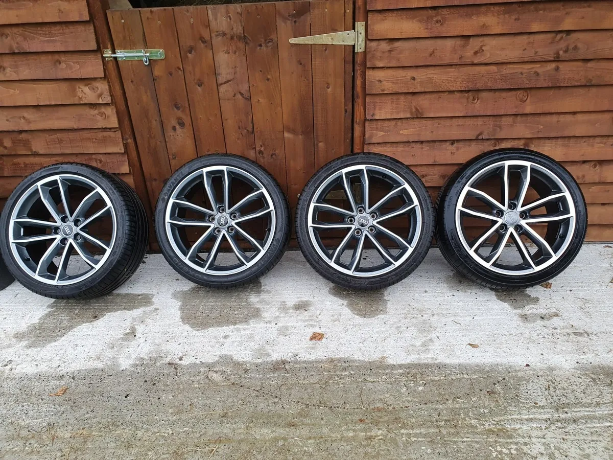 Audi alloy wheels - Image 2
