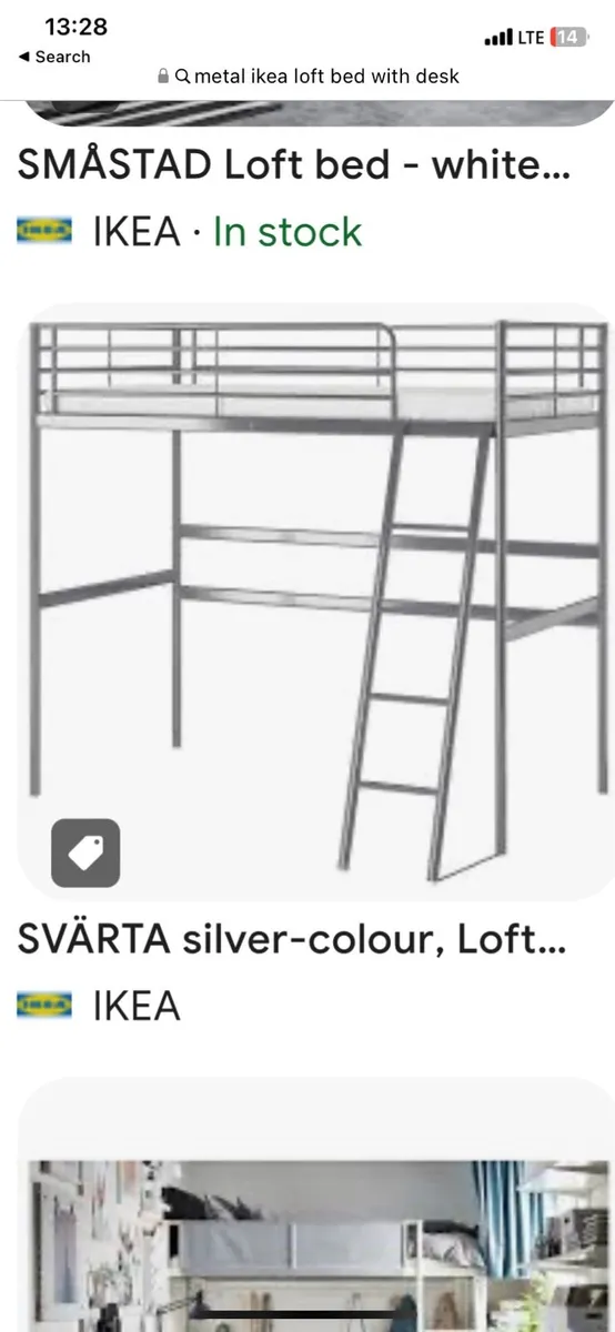 IKEA loft bed x 2 - Image 1