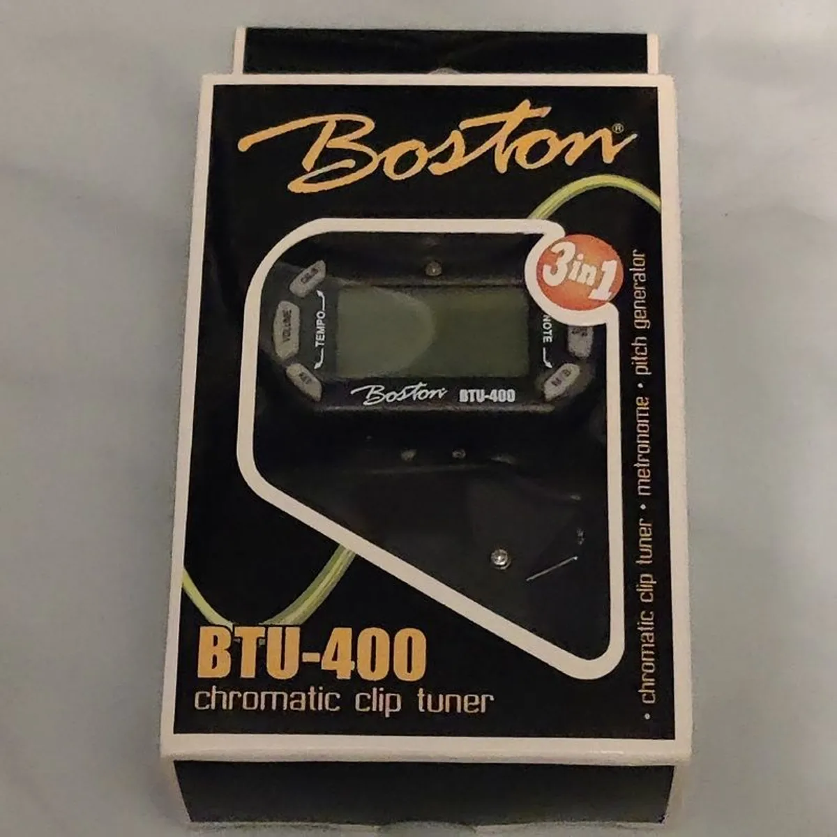 Boston BTU-400 Chromatic clip tuner - Image 1