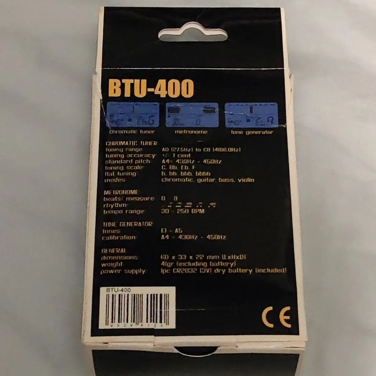 Boston BTU-400 Chromatic clip tuner - Image 2