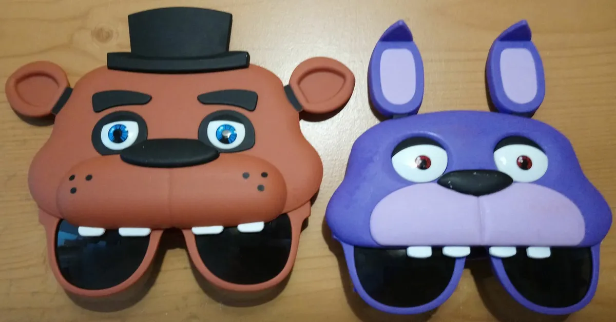 Five Nights at Freddy's Fazbear Bonnie sunglasses - Image 1