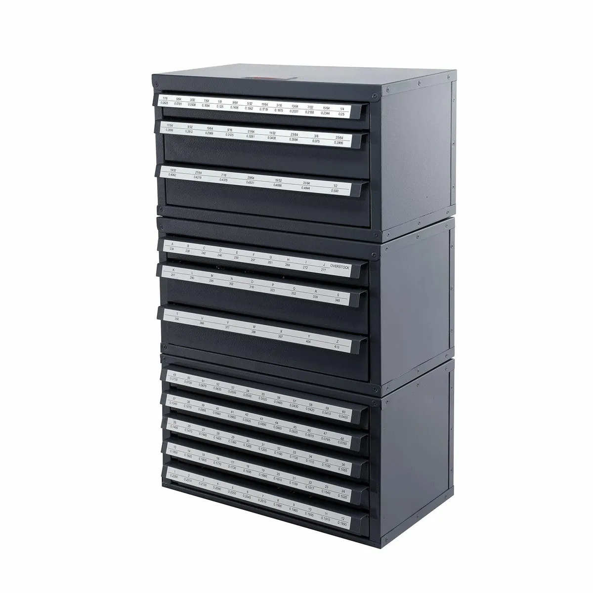 Drill Bit Dispenser Cabinet, 3 Pieces Three-Drawer - Image 2