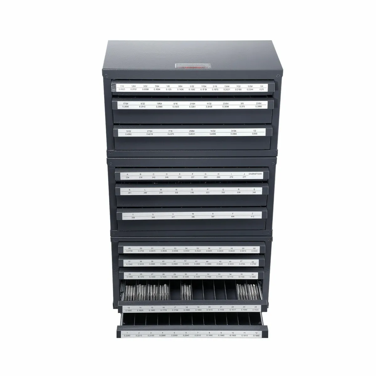 Drill Bit Dispenser Cabinet, 3 Pieces Three-Drawer - Image 3
