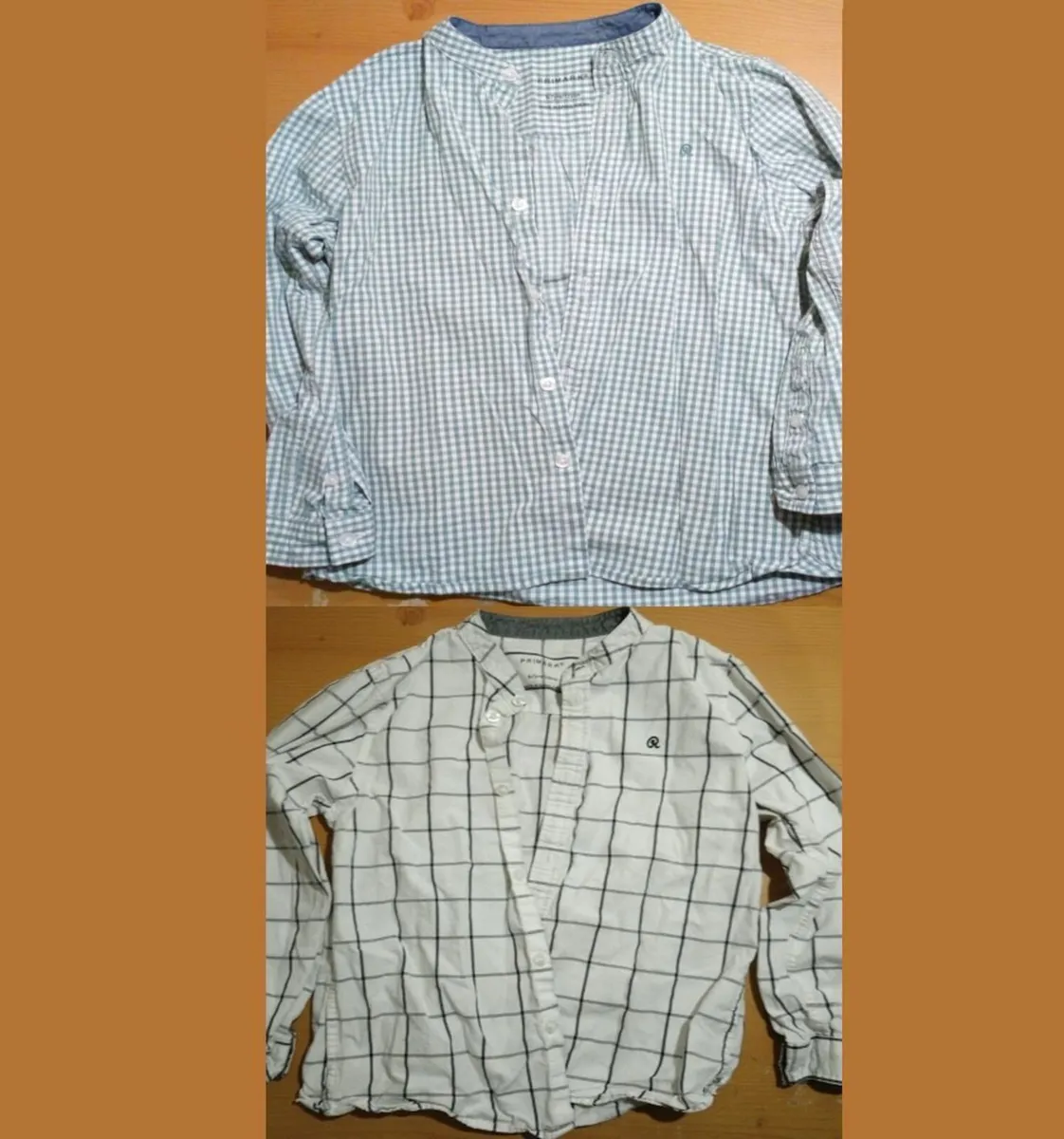 Boys shirts suit - size 6-7years - €10 for both - Image 1