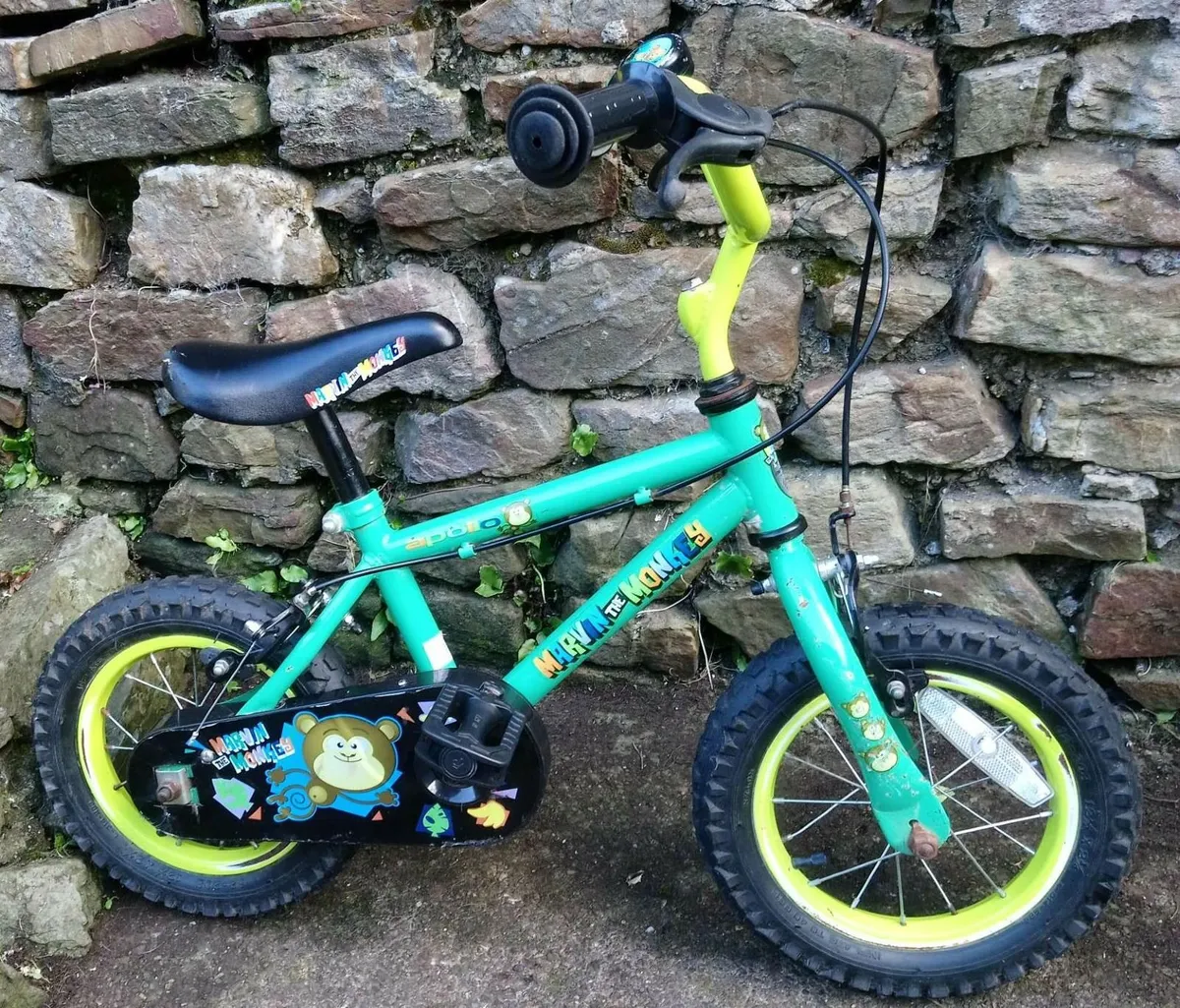 Cute little APOLLO MARVIN THE MONKEY 12.5'' wheel - Image 1