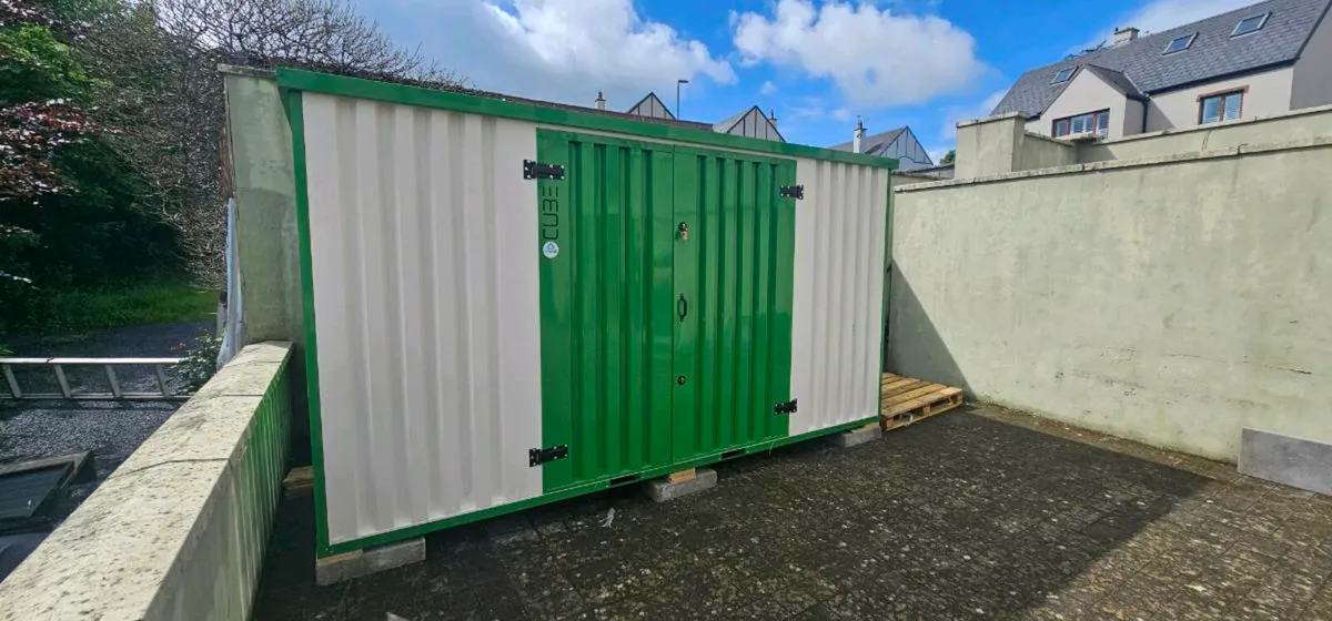 Flat pack container, practical storage, steel shed - Image 2