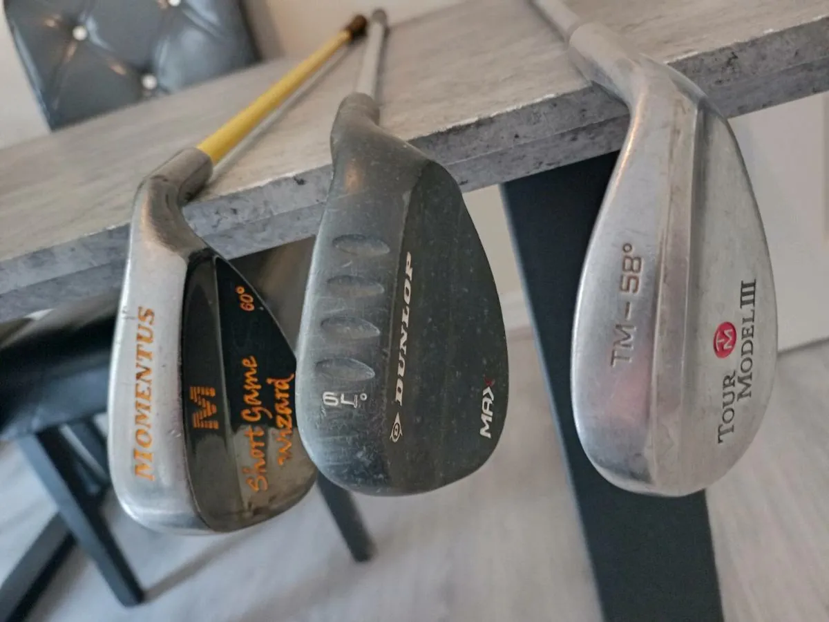 Golf lob wedges. Right handed clubs. - Image 1
