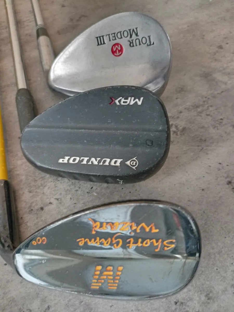 Golf lob wedges. Right handed clubs. - Image 2