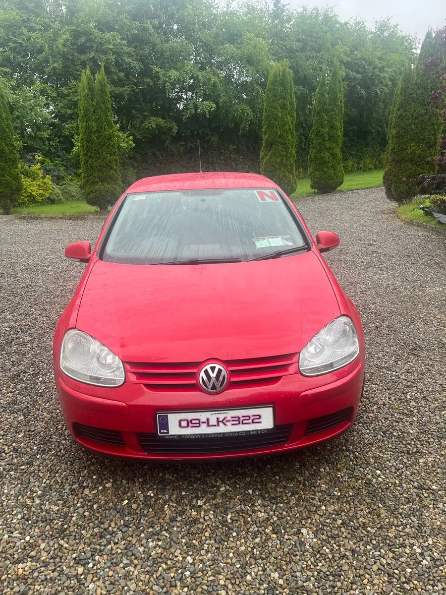 VW Golf 2009 - NCT Jan 26 , Recently Serviced - Image 1