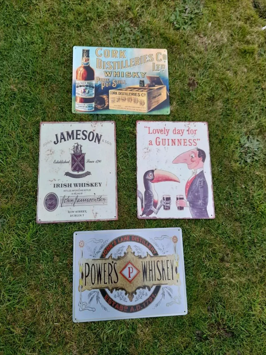 Tin Signs - Image 1