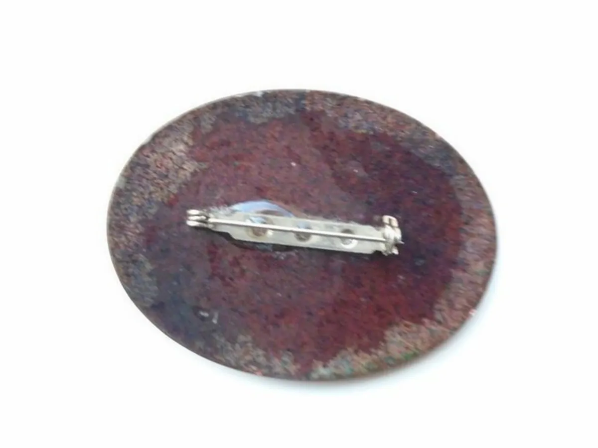 Brooch, Jewellery, Enamel brooch - Image 2
