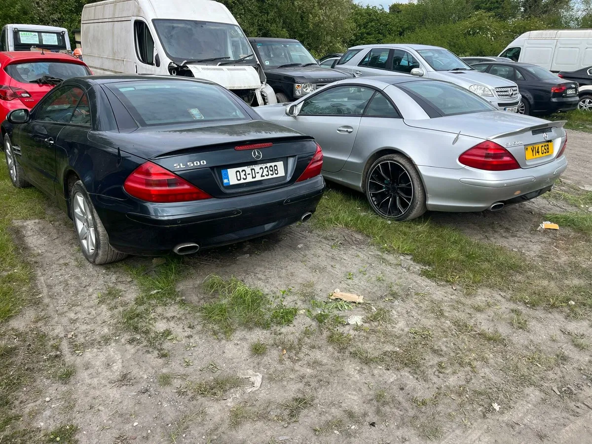 2x Mercedes SL500 - Image 1