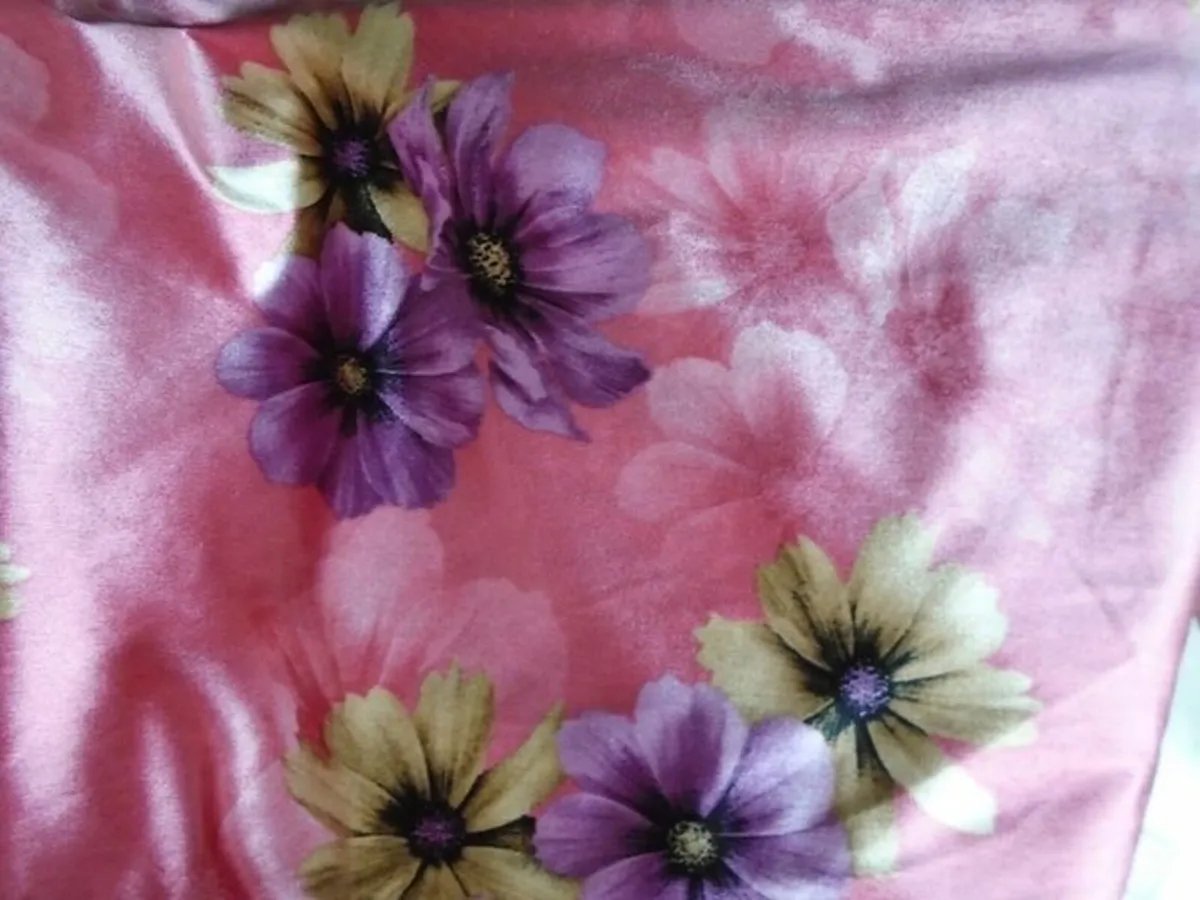 Fabric, Velour, Dressmaking ,Craft supplies - Image 1