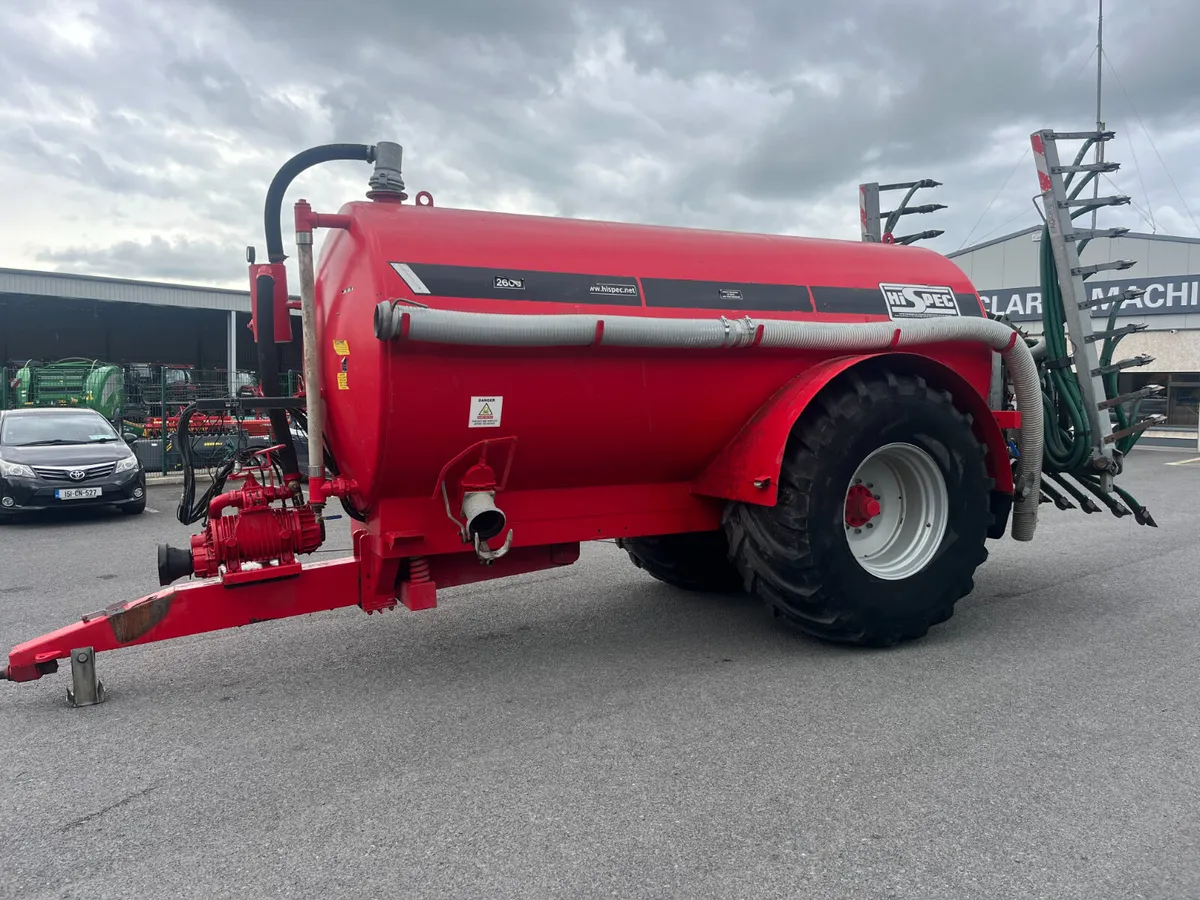 HiSpec 2600 Gallon Tank c/w Trailing Shoe - Image 1