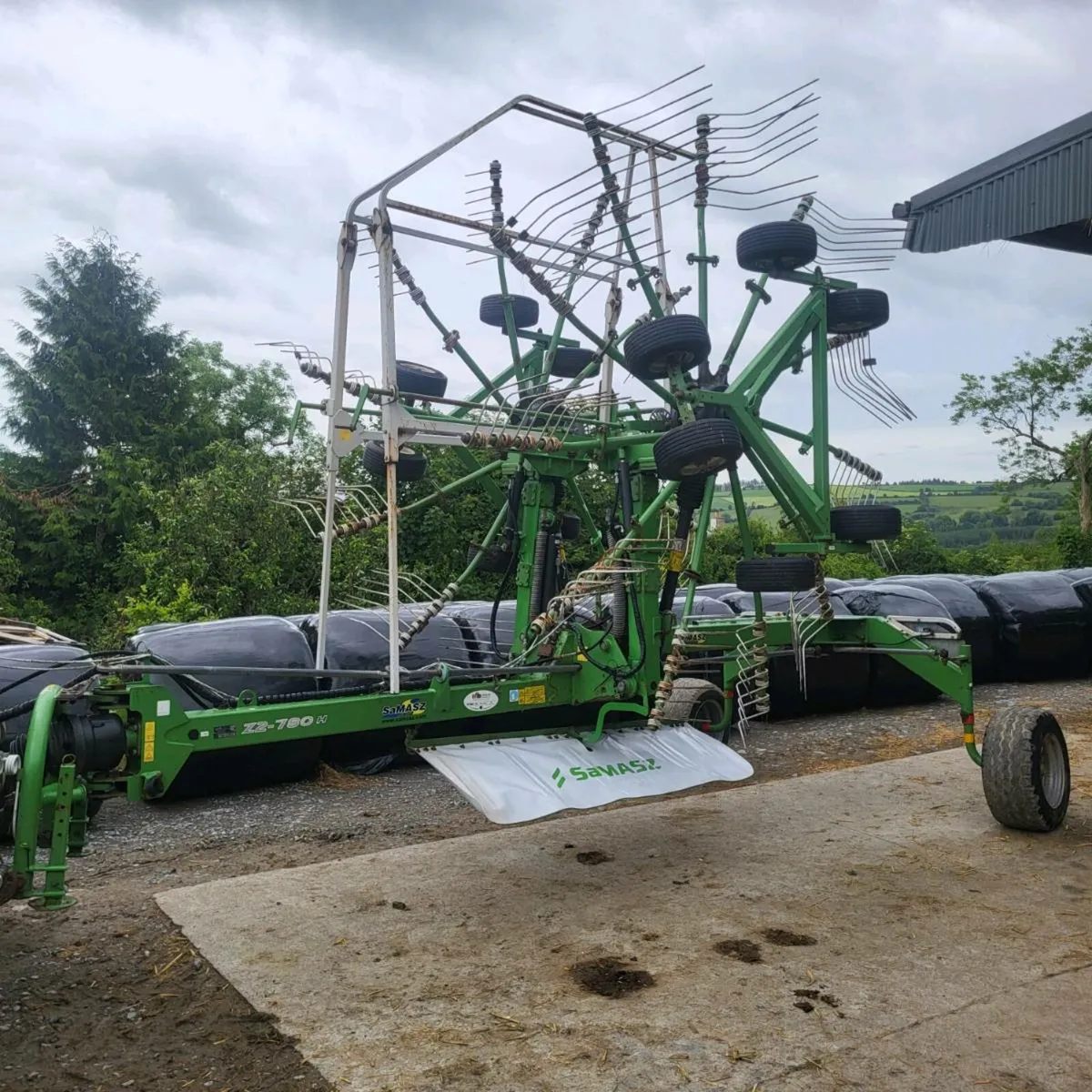2015 SaMASZ rake, (no vat) - Image 1