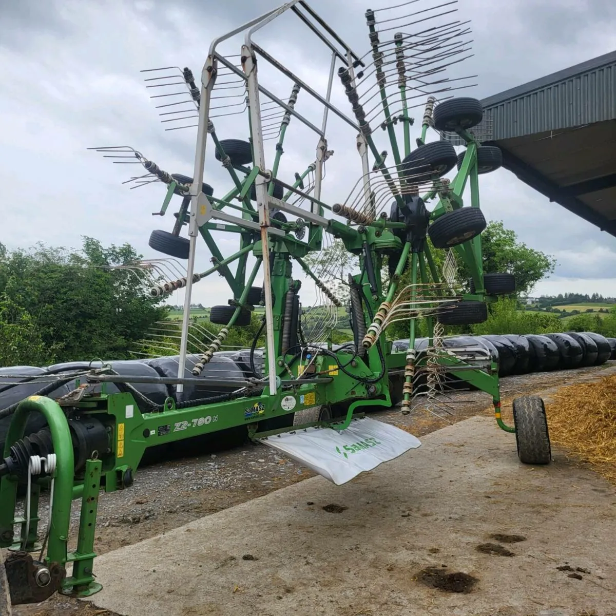 2015 SaMASZ rake, (no vat) - Image 2