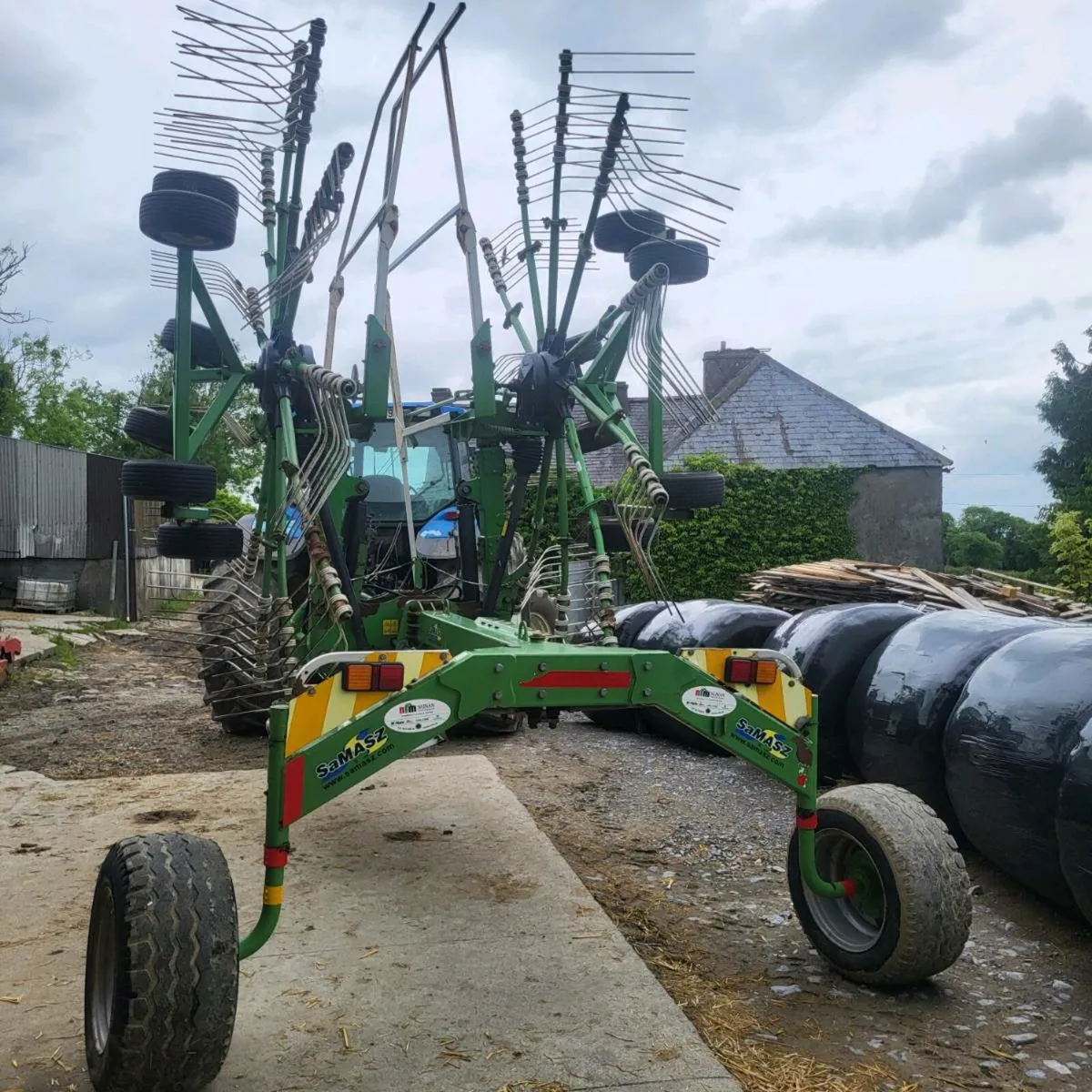 2015 SaMASZ rake, (no vat) - Image 4