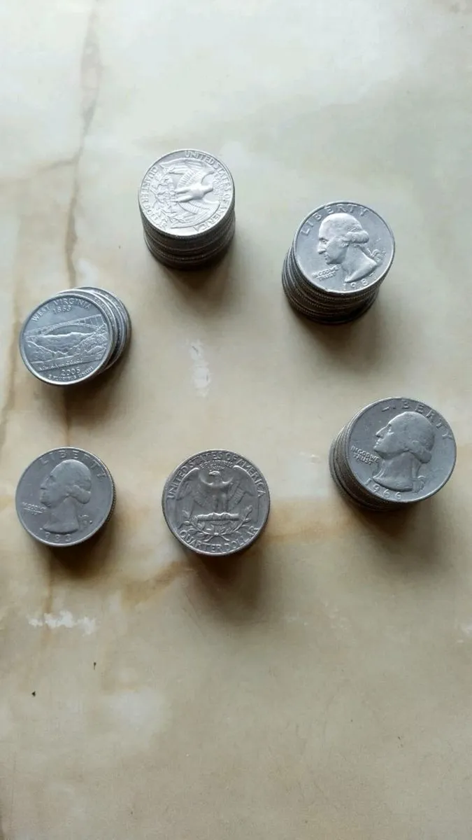 51. American Liberty quarters
