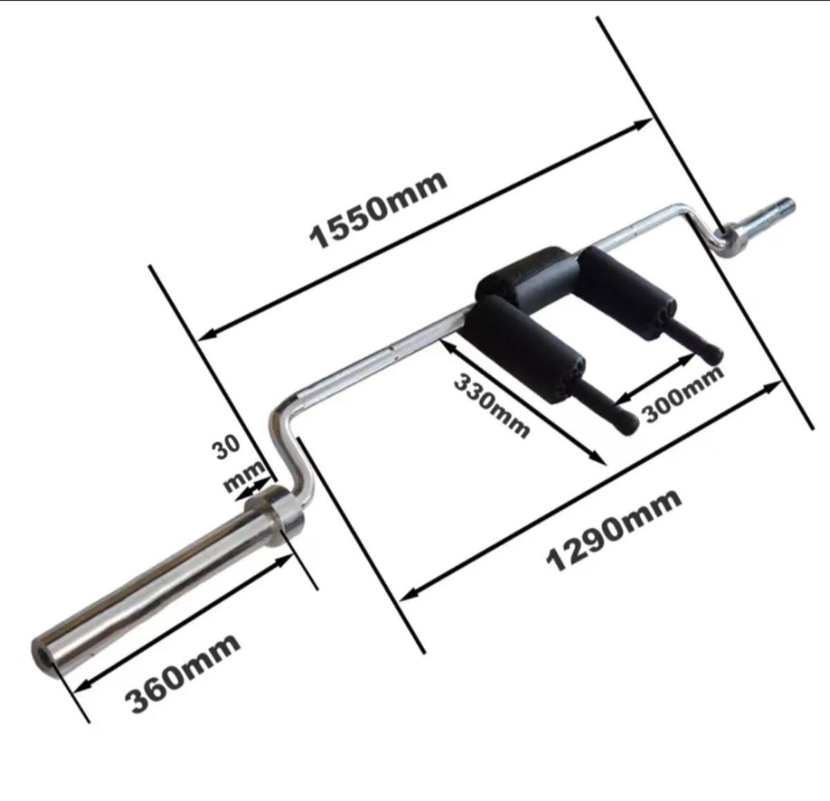 Olympic Safety Squat Bar - Image 2