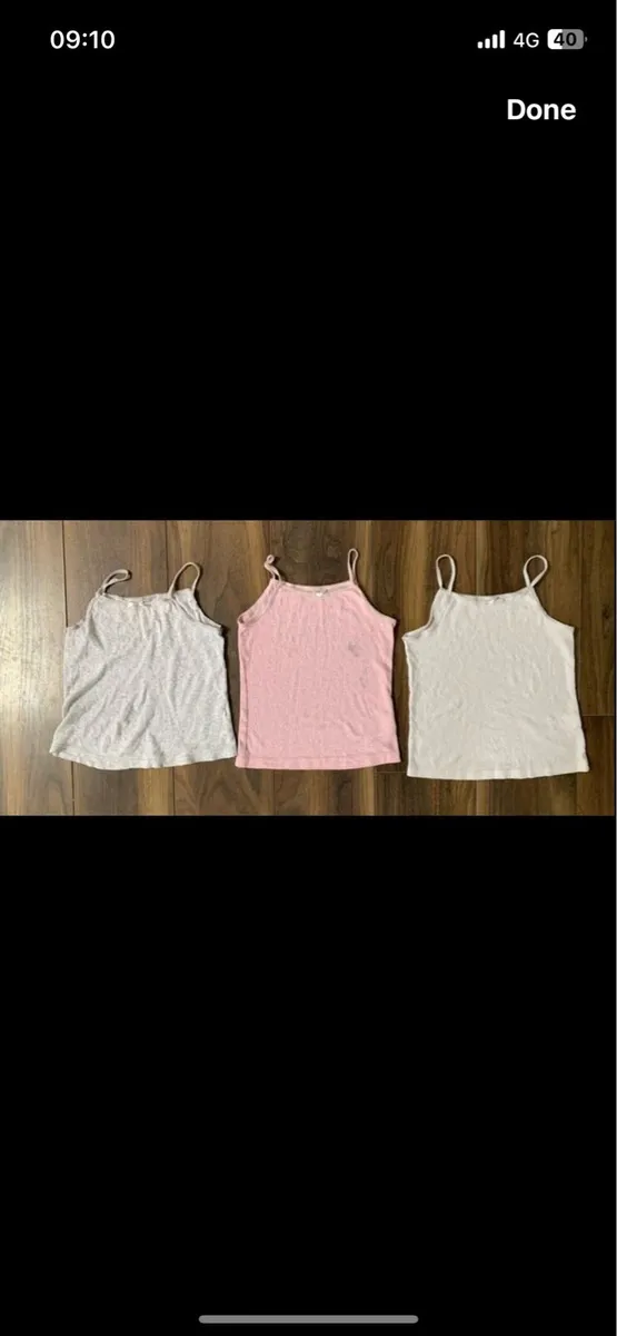 Girls Vests 7-8yrs