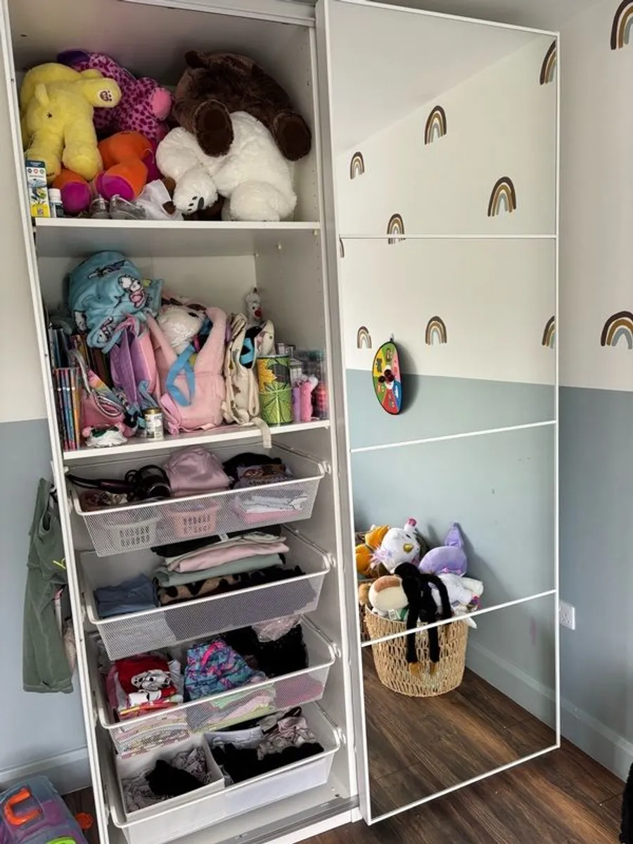 Ikea Pax wardrobe with sliding doors - Image 2