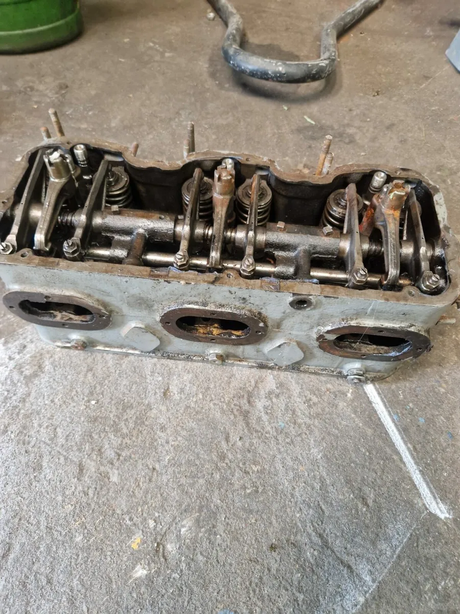 Gardner six cylinder marine diesel engine  head wa - Image 1