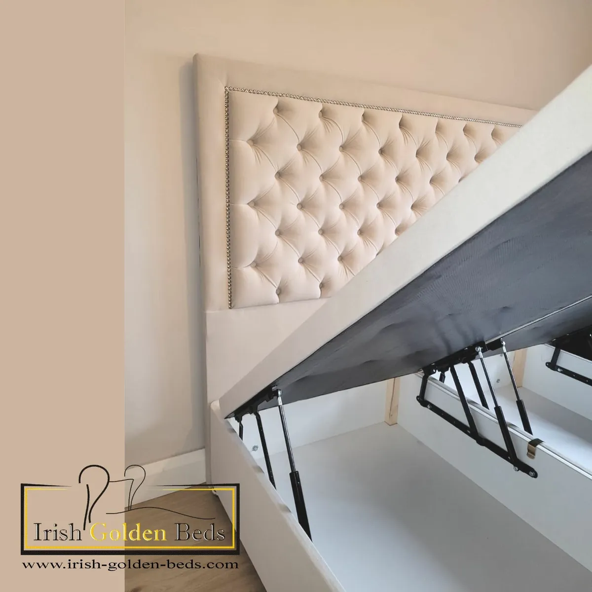 bed frame and headboard,free delivery - Image 3