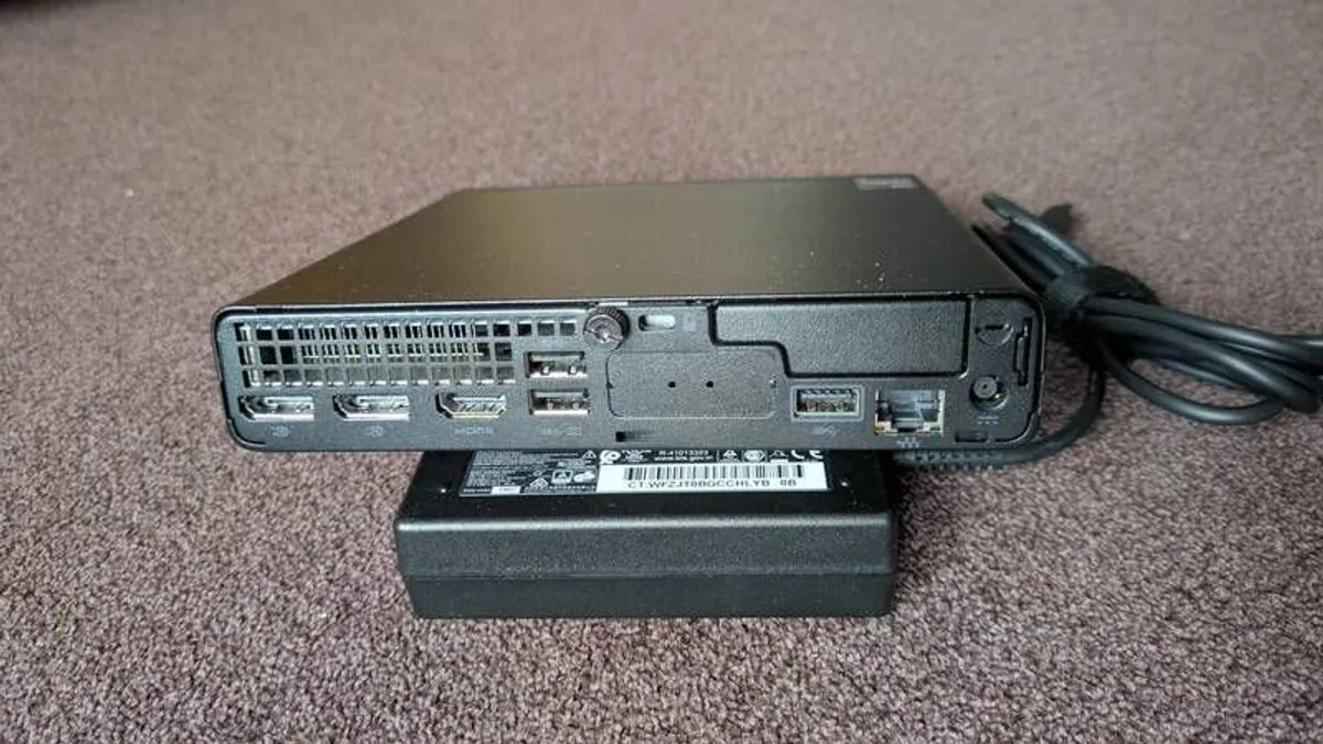 HP Elite Mini 800 G9 Mini Core i7  16GB RAM 512GB bySSD Windows 11 - Image 2