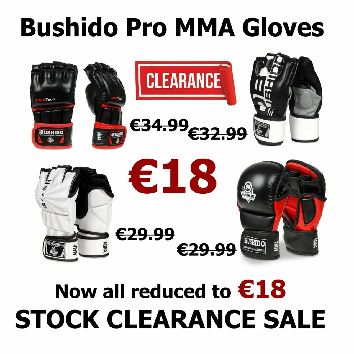 MMA & Boxing Gloves Clearance Cost Price - Image 2