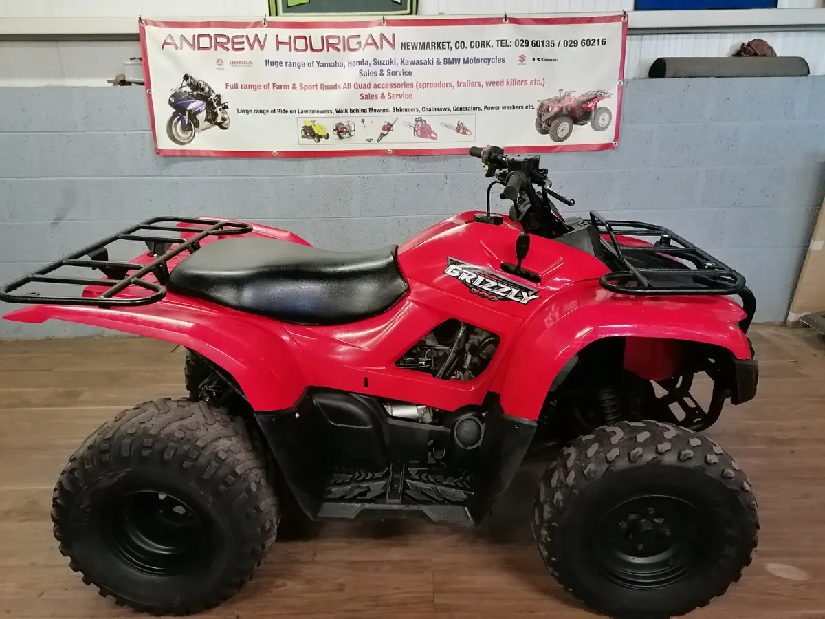 Yamaha YFM 350 Grizzly Quad - Image 1