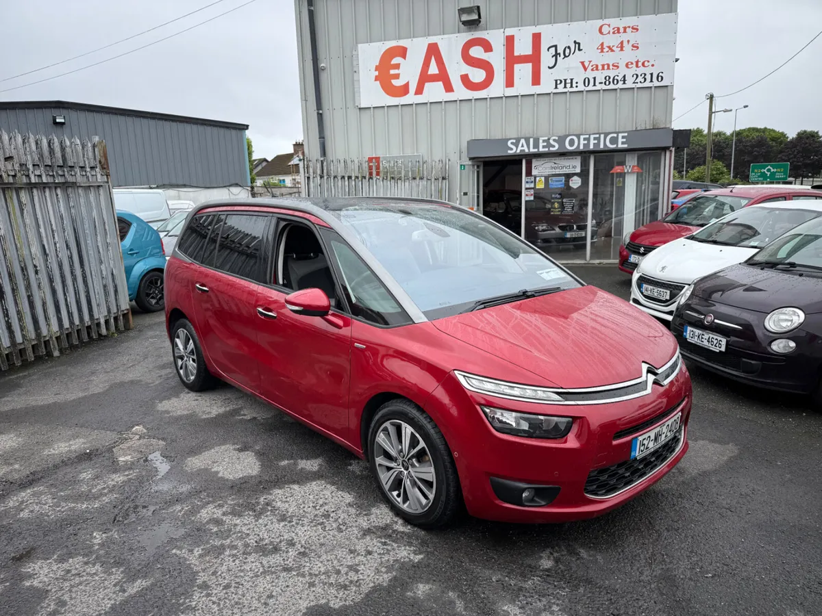 Citroen C4 Grand Picasso 1.6HDI Auto Low Kms NCT - Image 1