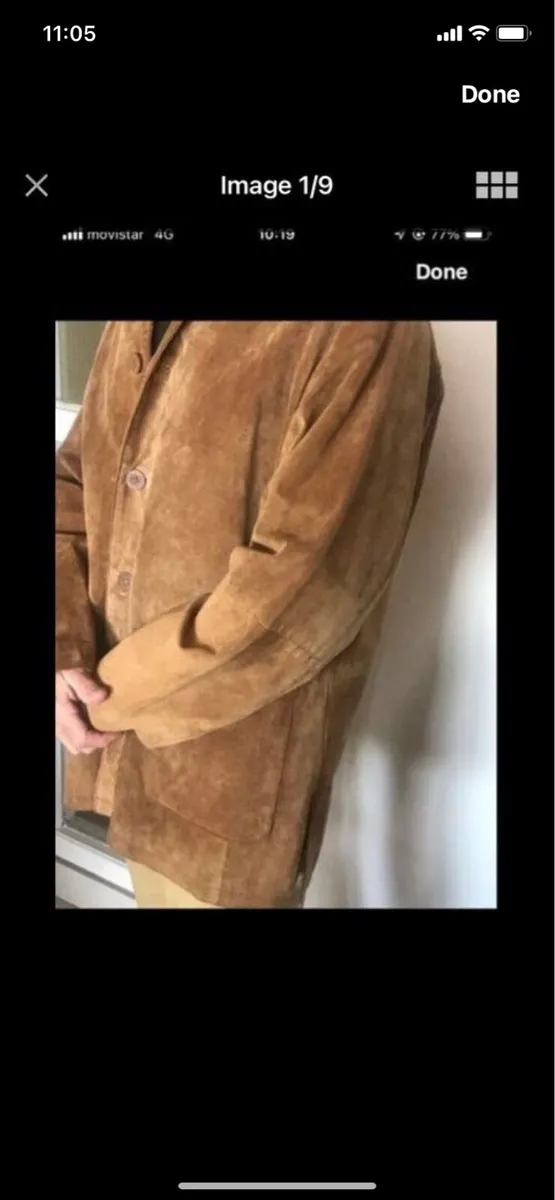 Suede 3/4 Length Jacket - Image 2