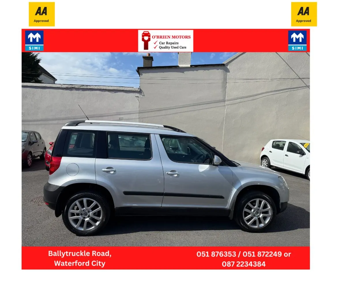 2010 Skoda Yeti, 2 LTR, Turbo Diesel, Silver - Image 3