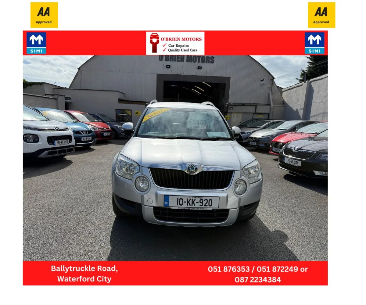 2010 Skoda Yeti, 2 LTR, Turbo Diesel, Silver - Image 4