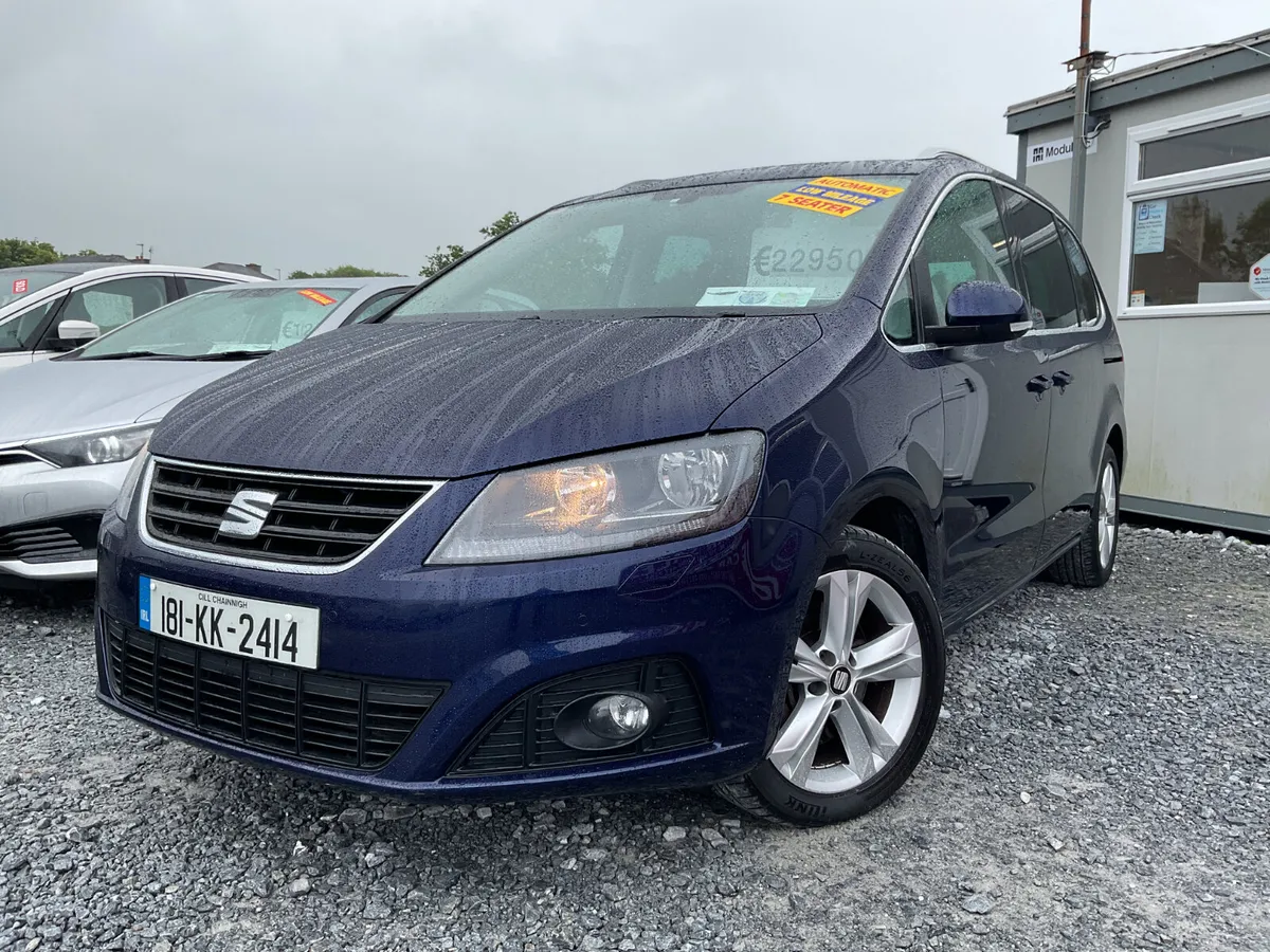 SEAT ALHAMBRA 2.0 TDI AUTOMATIC LOW KMS LEATHER - Image 2