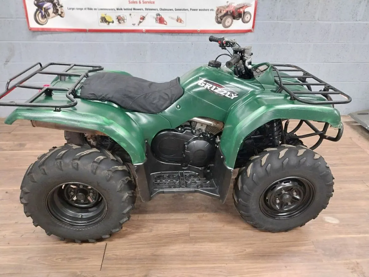 Yamaha YFM 350 Grizzly 2WD Quad - Image 1