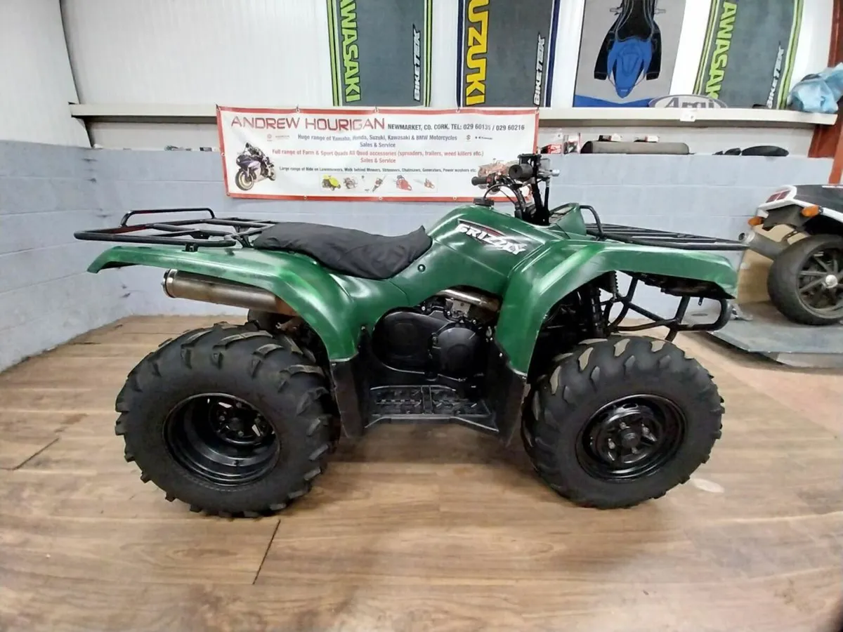 Yamaha YFM 350 Grizzly 2WD Quad - Image 2
