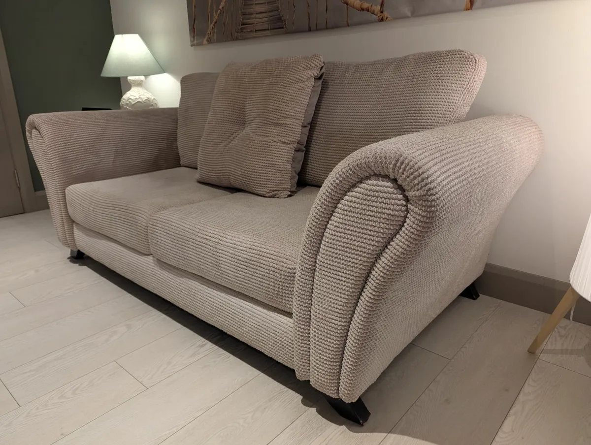 Matching 2 seater and 3 seater sofas - Image 2