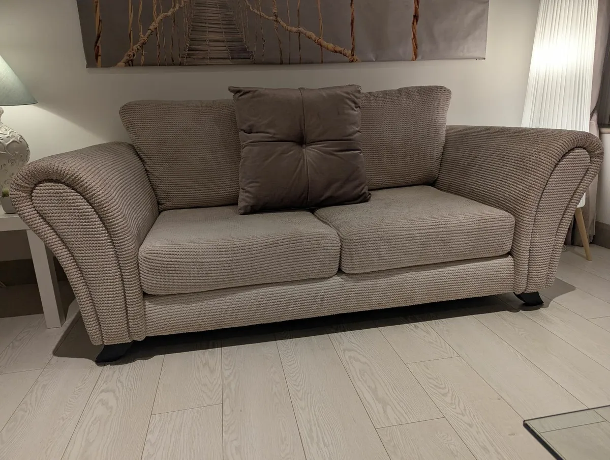 Matching 2 seater and 3 seater sofas - Image 4