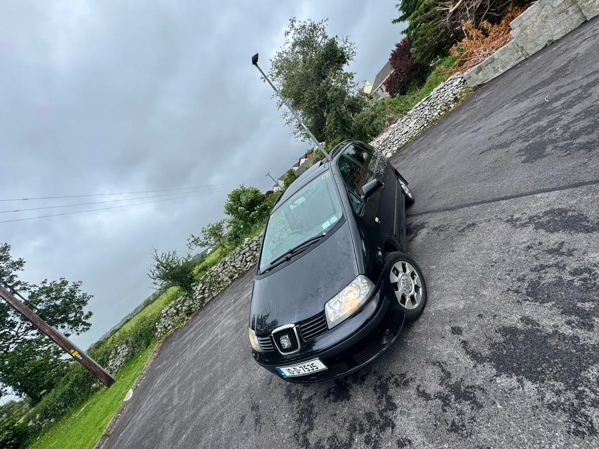 2010 SEAT ALHAMBRA 1.9 TDI ( RED) SUNROOF NCT+TAXD - Image 1