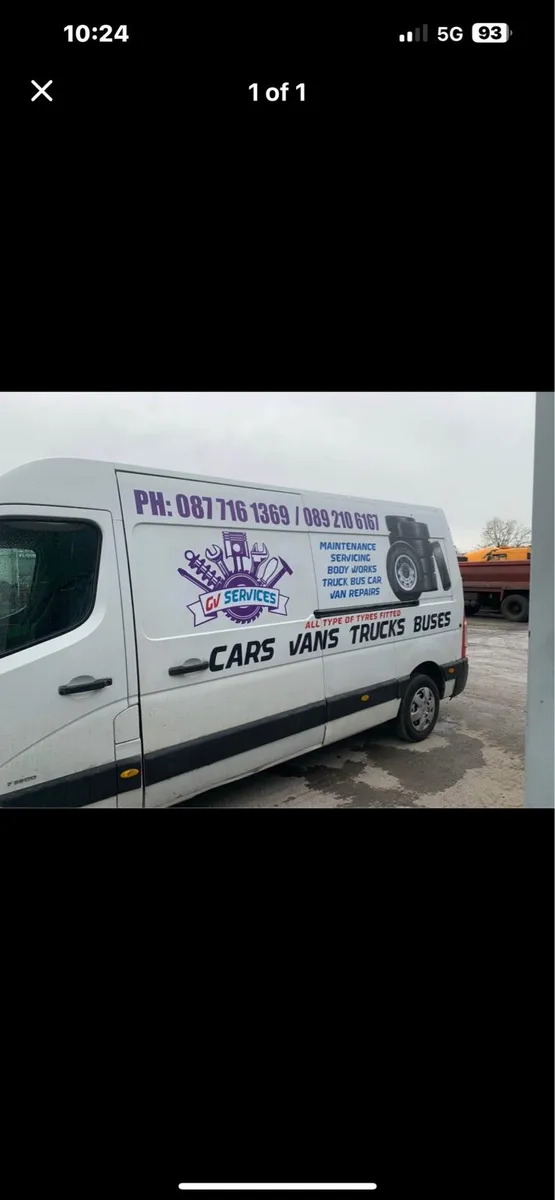 Mobile tyre Van Cheapest around,quick & quality.