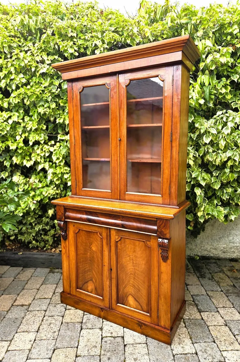 Victorian Display Bookcase- Circa 1870 - Image 1