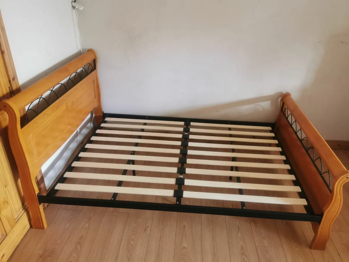 Solid Quality Sturdy Double size bed frame - Image 2