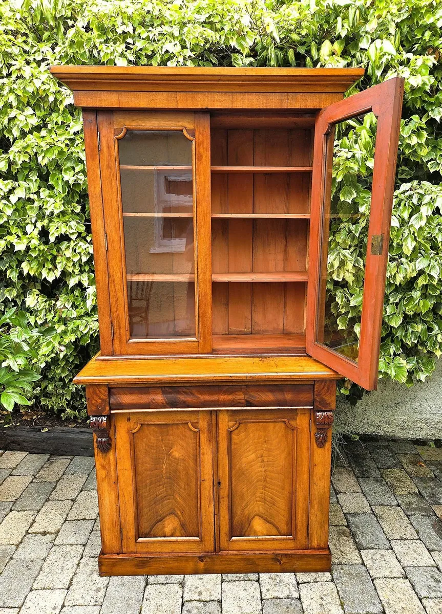 Victorian Display Bookcase- Circa 1870 - Image 2