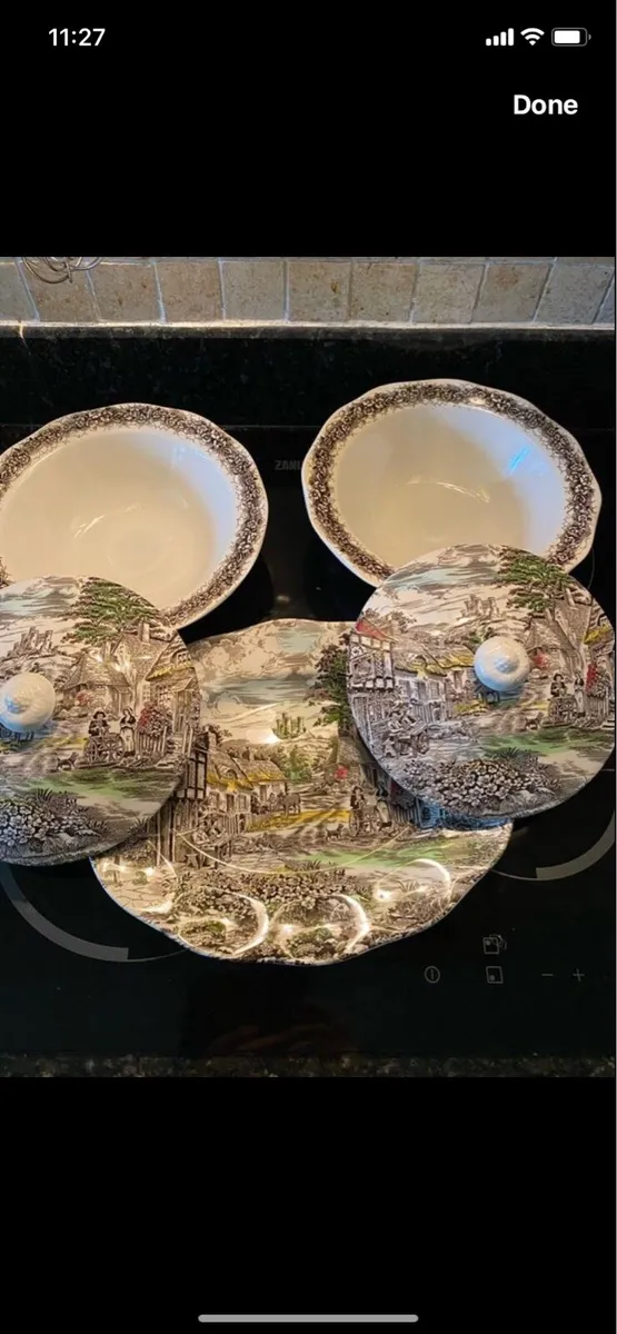 Vintage Enoch Wedgwood-Old English Village - Image 1