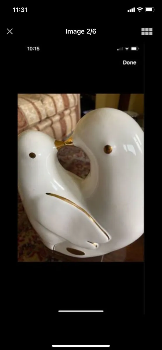 Ceramic Lovebirds - Image 2
