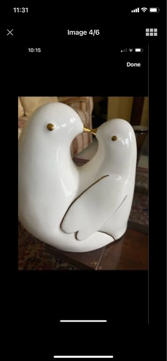 Ceramic Lovebirds - Image 4